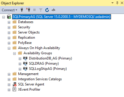Configure an SQL Server Always On Availability Group for the distributed transactions 