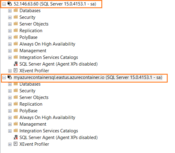 Connect SQL Server using FQDN