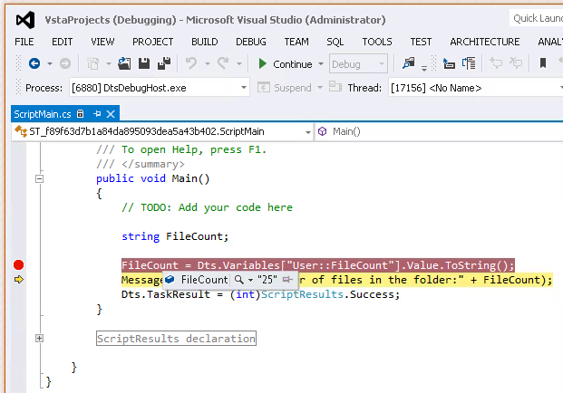 Run with administrator execute process task in ssis 2008 r2 example