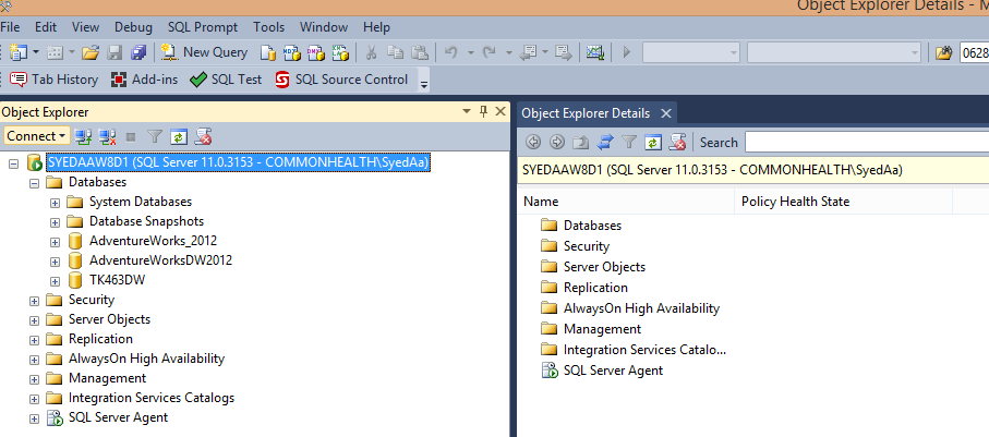 hash table in sql