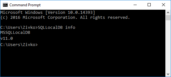 How To Connect And Use Microsoft Sql Server Express Localdb