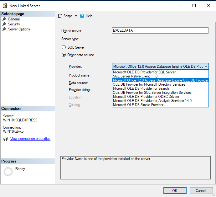 Microsoft Office 12.0 Access Database Engine Oledb Provider