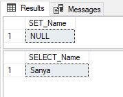Subquery and NULL statement values