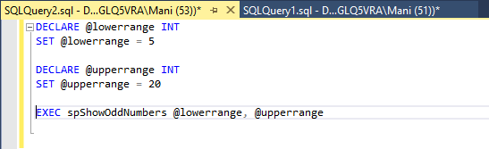 debug di SQL Server - Passo