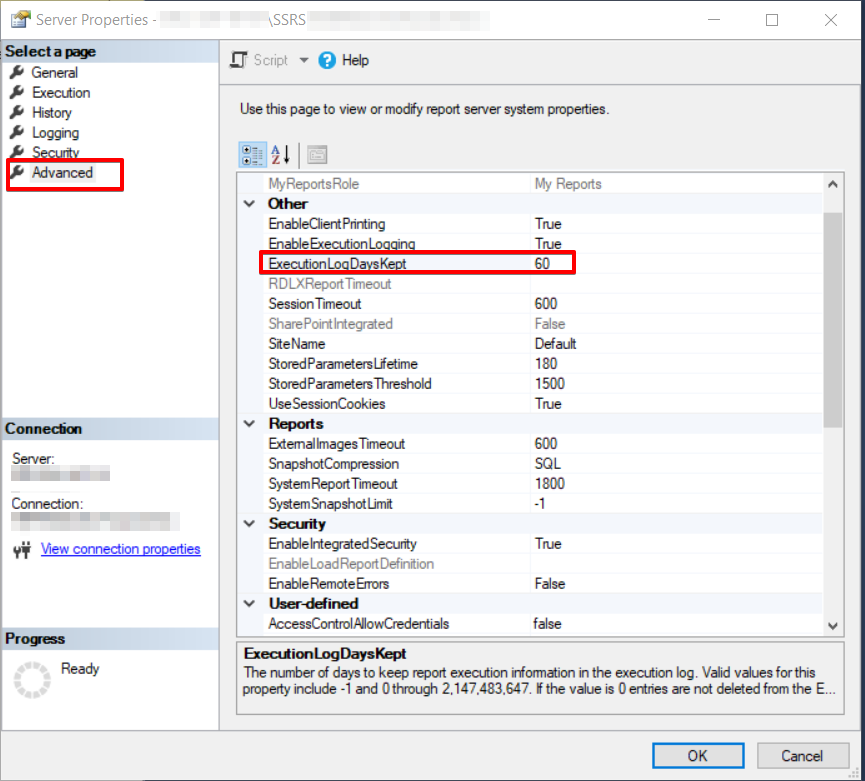 report server configuration manager the specified url was unexpectedly reserved
