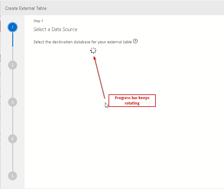 PolyBase Create External table Error SQL 2019