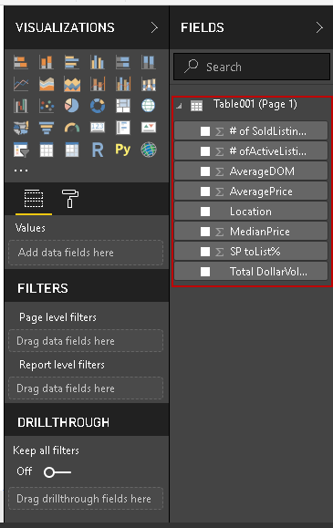 Saving PDF import project changes in PowerBI