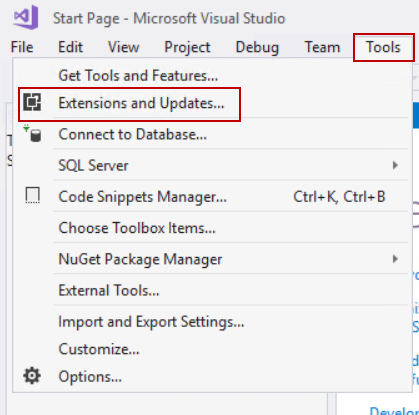 SQL Unit testing - Check up the extensions in Visual Studio 