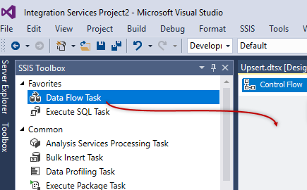 Creating a new SSIS Project