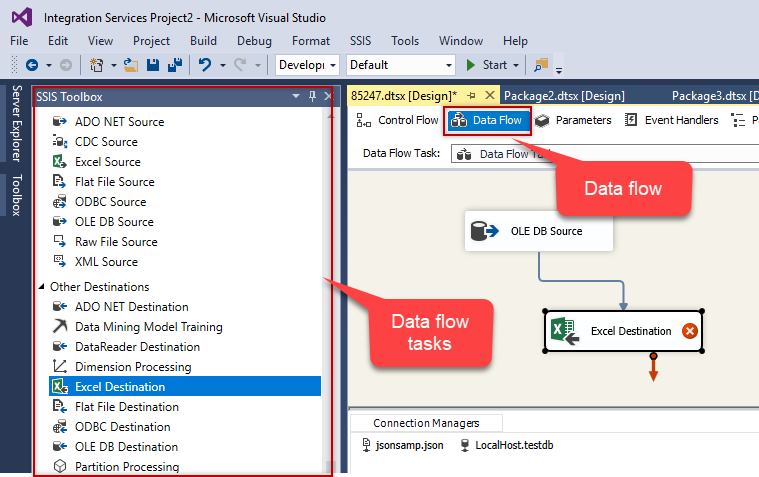 SSIS interview questions: Data flow tasks in SSIS