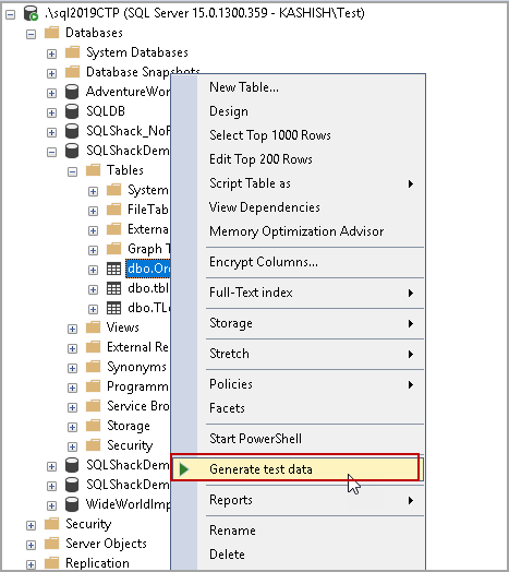 Generate Text data using ApexSQL Generate