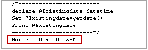 SQL Convert Date - SQL Date fonksiyonları