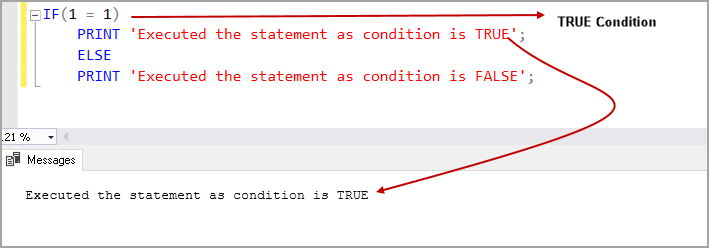 SQL IF Statement with a numeric value in a Boolean expression
