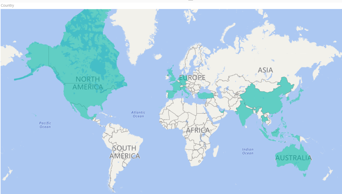 Filled maps