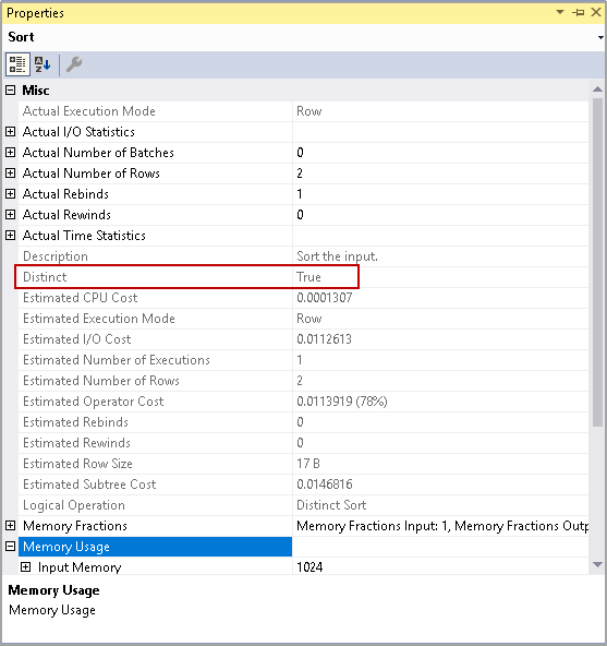 Sql count distinct values