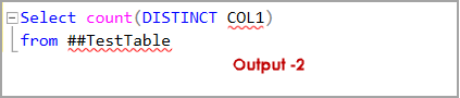 sql distinct count function overview values eliminate duplicate rows output result does only