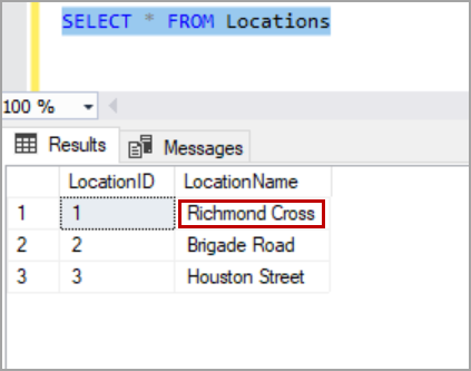 SQL Server merge example update