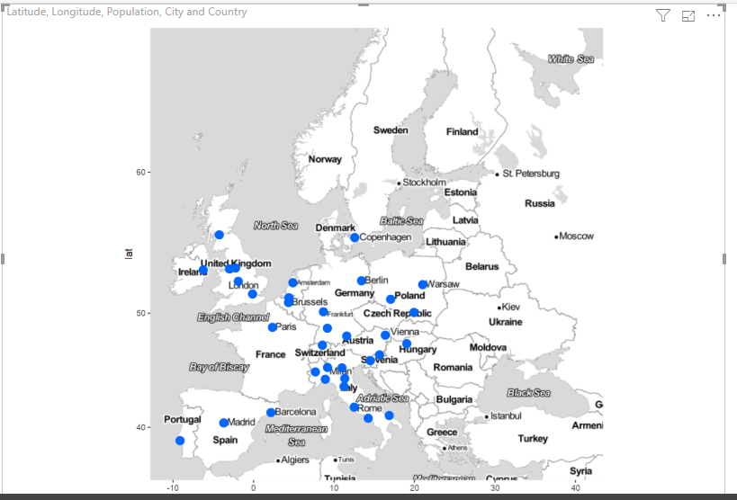 Add cities to the map