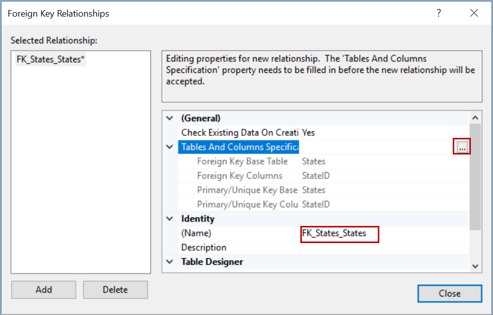 Update Cascade In Sql Server Foreign Key