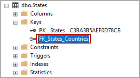 Foreign key in SQL Server