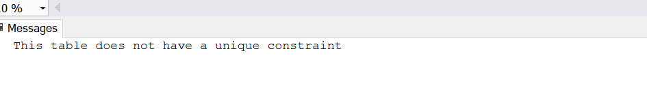 Metadata function OBJECTPROPERTY() example in SQL Server.