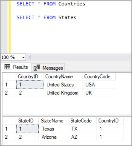 Guidelines Establish concept DELETE CASCADE and UPDATE CASCADE in SQL Server foreign key