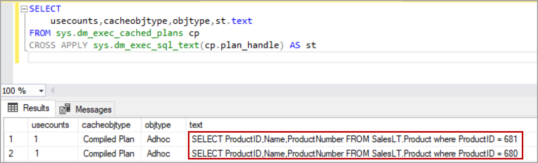 dynamic sql query variable assignment