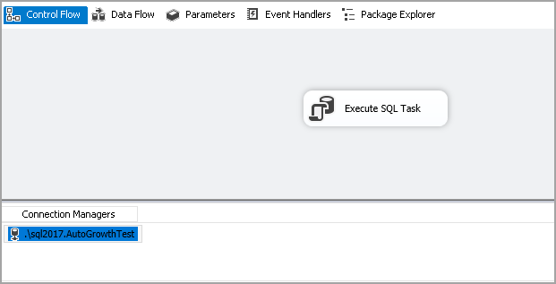 Execute SQL Task after the configuration
