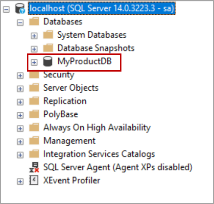 Custom SQL Server docker image having your database inbuilt