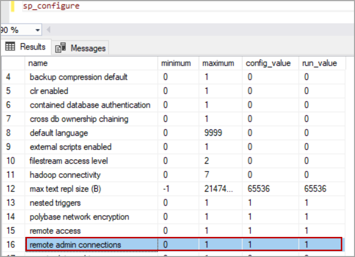 SQL Server on docker container