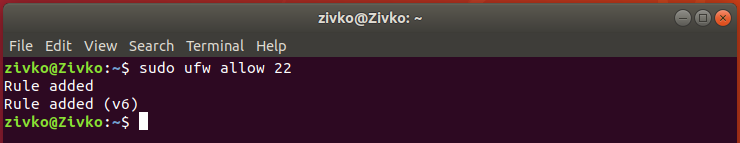 Ufw block ssh Ufw block ssh