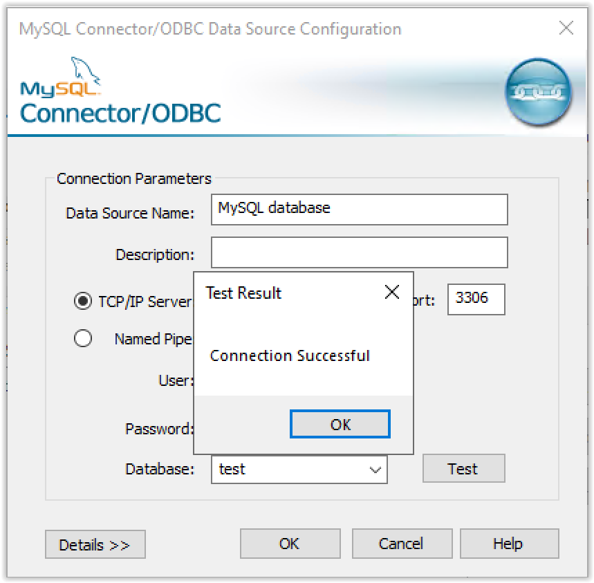 how to connect to mysql server from client