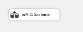 Rename the data flow task as AWS S3 Data Import