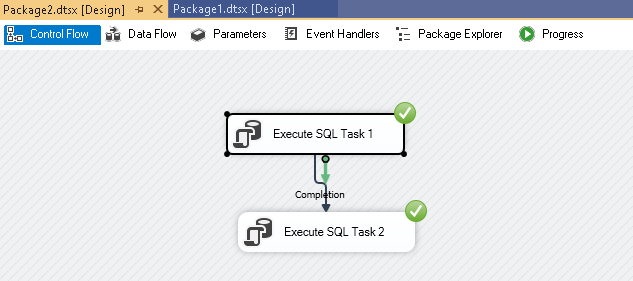 Multiple tasks execution with precedence constraint