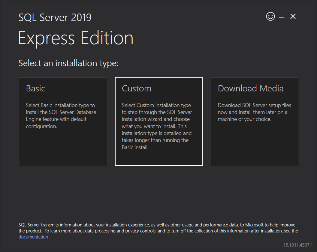 Microsoft sql studio express
