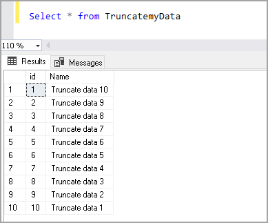 Recover data deleted from a SQL Truncate statement