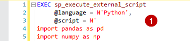 sp_execute_external_script stored procedure