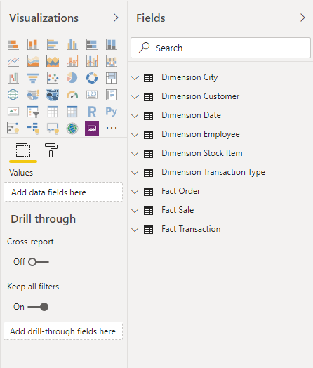 Imported Data Model