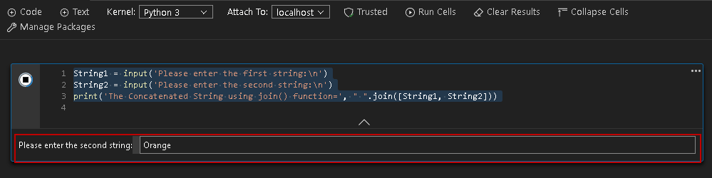 to split and concatenate strings