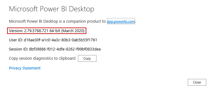 March release of Power BI Desktop