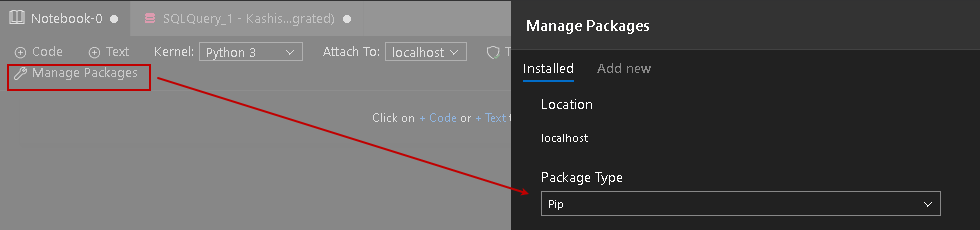 SQL Notebooks in the Azure Data Studio