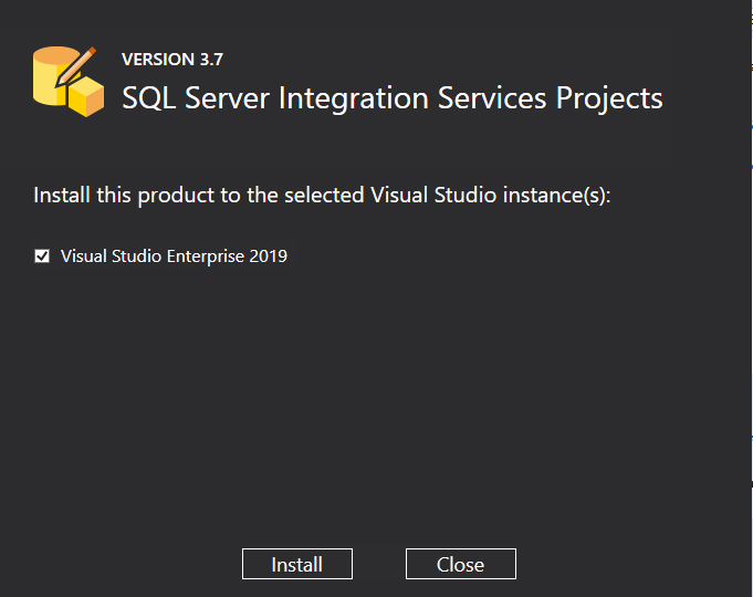 Integrate SSIS with Visual Studio
