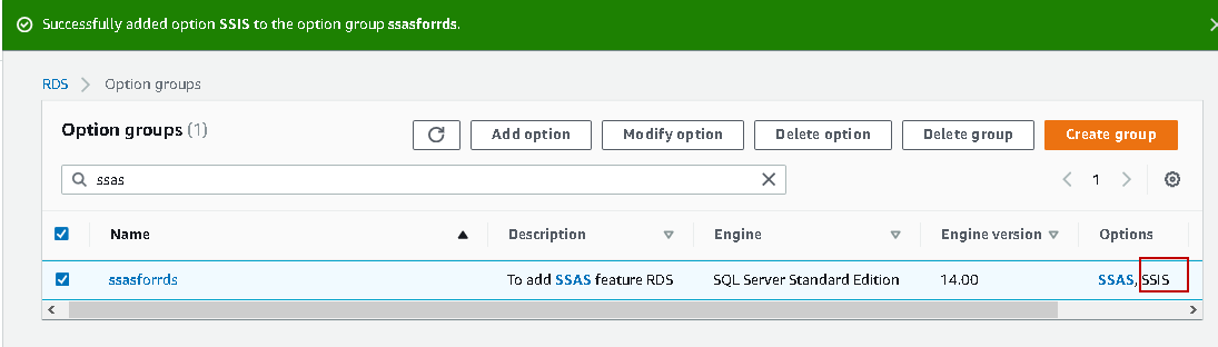 Verify SSIS feature
