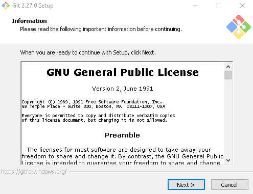 GNU general public license