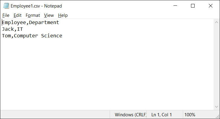 Employee1.csv - SSIS Data Lineage