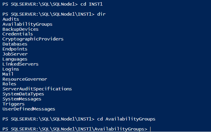 SQL Server features 