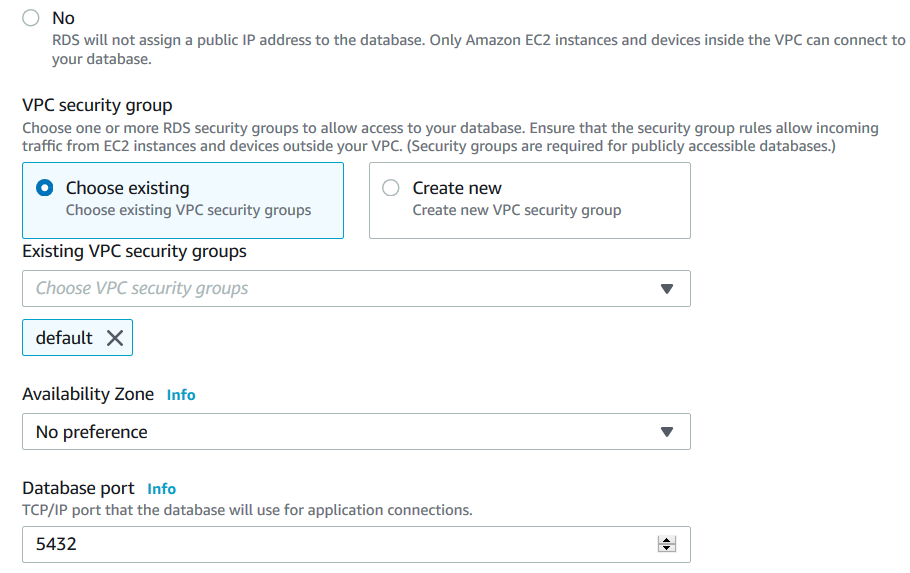 VPC Security Groups