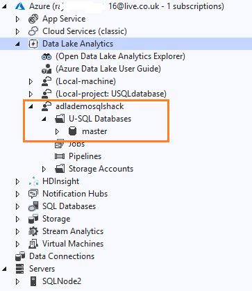 ADLA default database