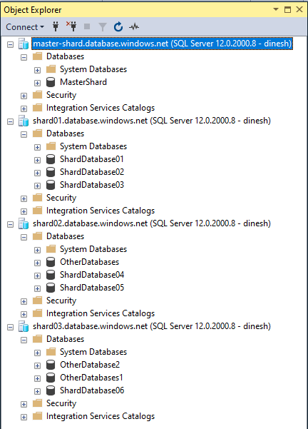 Connecting to Azure SQL Databases from SSMS.