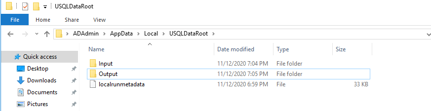Data root directory 